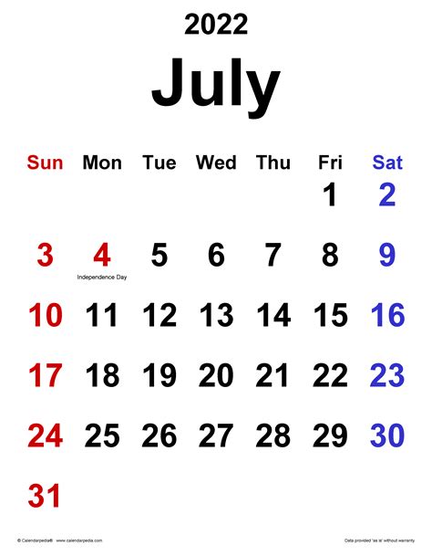 july 2022|July 2022 Monthly Calendar with Philippines Holidays .